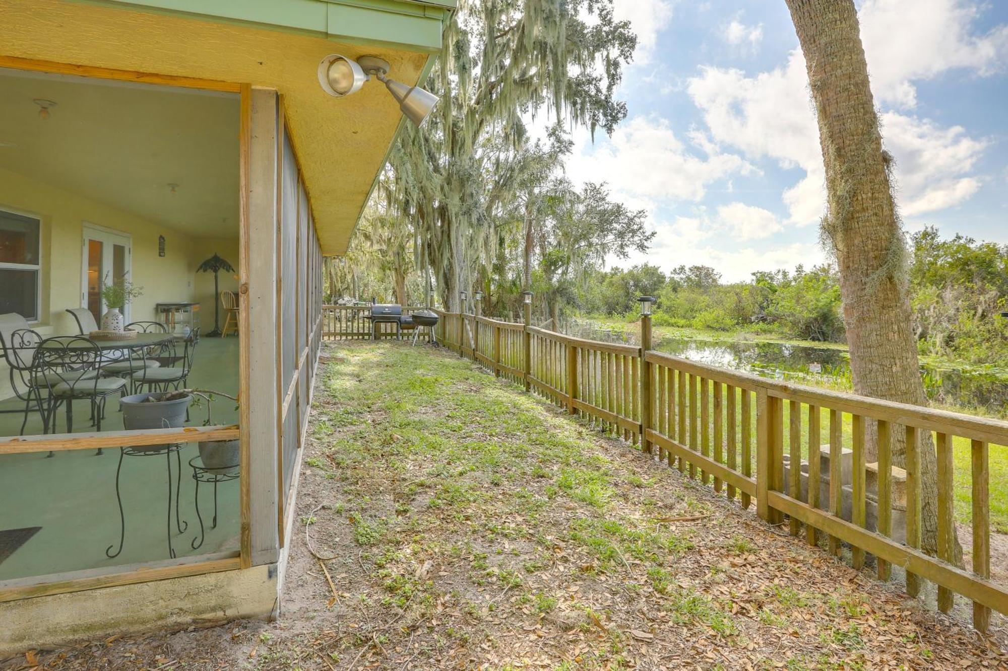 Lush Lorida Home On Lake Istokpoga Sebring Dış mekan fotoğraf